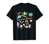 Bruh We Back #Teacher - Forniture per il divertimento scolastico Maglietta