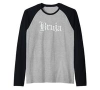Bruja Halloween Mexicana Latina Chicana Regalo per streghe donne Maglia con Maniche Raglan