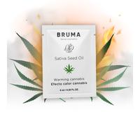Bruma - gel scorrevole all''olio di semi di sativa gusto cannabis riscaldante 6 ml