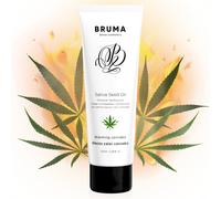 Bruma - gel scorrevole all''olio di semi di sativa scaldante gusto cannabis 100 ml