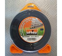 BRUMAR Attila - Filo Professionale Nylon Decespugliatore Tondo da 3,3 mm X 50 mt