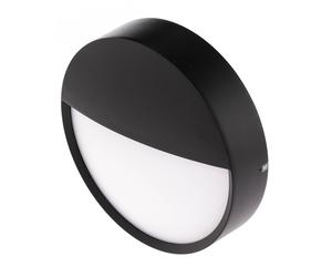 BRUMBERG Eye applique LED da esterni, metà, nero BRUMBERG