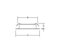 BRUMBERG Faretto da incasso a LED BB17, on/off, bianco BRUMBERG