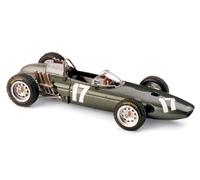 MODELLINO AUTO F1 STATICO BRUMM BRM P57 GRAHAM HILL 1962 #17 HOLLAND GP 1/43