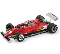 Brumm Modellino 1:43 Ferrari 126C2 #28 Mario Andretti - 3° GP Italia 1982 - con pilota R288-CH