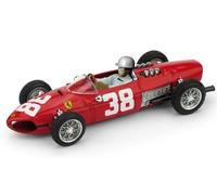 Ferrari 156 P. Hill 1961 #38 3rd Monaco Gp World Champion W/ Pilot 1:43 Model