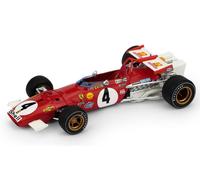 1:43 Brumm Ferrari F1 312B #4 Winner Italy Gp 1970 C. Regazzoni Red White R313 M