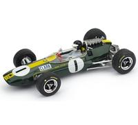 Brumm Modellino Auto 1:43 Lotus 33 Jim Clark 1965 #1 Vincitore GP Germania + Pilota R592-CH