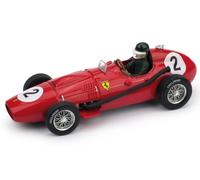 Brumm Modellino Auto 1:43 Ferrari Dino 246 F1 Hawthorn 1958 n.2 GP Gran Bretagna con figura