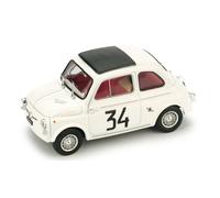 Brumm Modellino Auto Fiat Abarth 595 Criterium Monza 1964 Scala 1:43 R473