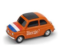 MODELLINO AUTO STATICO BRUMM FIAT 500 BRUMS 1960 OLANDA BIERTJE? SCALA 1/43