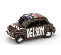 MODELLINO AUTO STATICO DIECAST BRUMM FIAT 500 NELSON INVICTUS 1965 SCALA 1:43