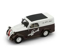 1:43 Brumm Fiat 500B Van Pubblicitario Caffarel Cioccolato 1950 Brown White R594