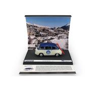 Brumm Modellino Auto Statico Fiat 600 Multipla Passione Engadina 2019 Scala 1:43