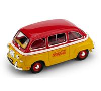BRUMM 1/43 FURGONE FIAT 600 MULTIPLA OLIMPIADI ROMA COCA COLA MODELLINO STATICO