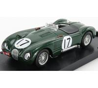 BRUMM 1/43 JAGUAR C-TYPE 24H LE MANS 1953 STIRLING MOSS MODELLINO AUTO STATICO