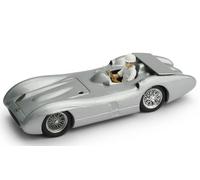 MODELLINO AUTO STATICO BRUMM MERCEDES W196C MONZA TEST 1955 MOSS SCALA 1/43