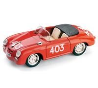 Brumm Modellino auto Porsche 356 Spider Mille Miglia 1952 1:43 1994