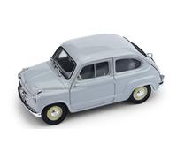 BRUMM BM0247-03 FIAT 600 1a SERIE 1955 GRIGIO PERLA 1:43 Modellino