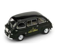 BRUMM BM0649 FIAT 600 MULTIPLA 1956 VIGILI URBANI TORINO 1:43 Modellino