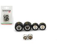 Brumm BMF099 SET PNEUMATICI SLICK + CERCHI PER FERRARI 126 CK 1980-81 COD.BM 367