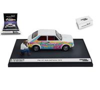 BRUMM BMS2506 FIAT 127 1a SERIE 1971 AUTO DELL'ANNO 1972 1:43 Modellino