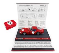 BRUMM BMS2511 FERRARI 330 GTO N.7 24 H LE MANS 1962 L.BANDINI-M.PARKES 1:43 Mode
