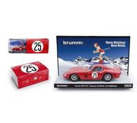 BRUMM BMS2525 FERRARI 250 GTO VACANZE DI NATALE 2025 CON BABBAZZA LIM.200 1:43