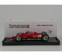 Brumm Ferrari 126 C2 Turbo #28 Mario Andretti Pole GP Italia 1982 1/43 R288-CH