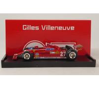 Brumm Ferrari 126 CK #27 Gilles Villeneuve winner Monaco 1981 1/43 R367 UP