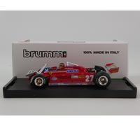 Brumm Ferrari 126 CK #27 Villeneuve GP Canada 1981 55/56 laps 1/43 R437-CHUP26