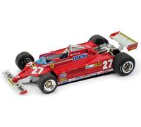 Brumm FERRARI 126 CK GILLES VILLENEUVE 1981 N.27 WINNER MONACO GP 1:43