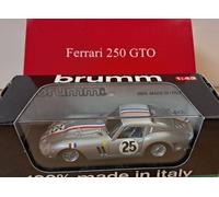 MODELLINO AUTO STATICO BRUMM FERRARI 250 GTO #25 LE MANS 1963 DUMAY-ELDE 1/43