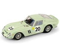 MODELLINO AUTO STATICO BRUMM FERRARI 250 GTO LE MANS 1962 IRELAND-GREGORY 1/43