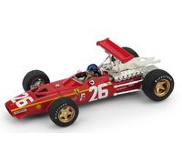Brumm FERRARI 312 F 1 J.ICKX 1968 N.26 WINNER FRANCE GP + DRIVER 1:43