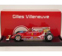 Brumm Ferrari 312 T4 #12 Gilles Villeneuve GP Monaco 1979 1/43 R514-CHUP24