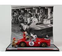 Brumm Ferrari 330 P4 Spyder #6 Amon Stewart 2nd 6h Brands Hatch 1967 1/43 S25/09