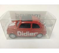 Brumm Fiat 500 DIDIER Pironi Ferrari 1/43 BR012