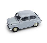 Brumm FIAT 600 1a SERIE 1955 GRIGIO PERLA 1:43