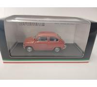 Brumm Fiat 600D berlina Rosso Corallo 1960 1/43 R316-11
