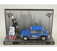 Brumm Fiat 600D La Befana del Vigile BACI PERUGINA 1960 1/43 S23/01