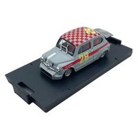 Brumm Fiat Abarth 1000 berlina #28 Klaus Steinmetz 4h Monza 1966 1/43 R369B