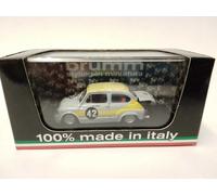 Brumm Modellino auto statico Fiat 600 Abarth 1000 n.42 Zandvoort 1969 Scala 1:43