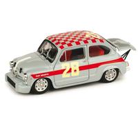 Brumm FIAT ABARTH 1000 N.28 3rd 4H MONZA 1966 K.STEINMETZ 1:43