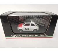 Brumm Modellino Auto 1:43 Fiat 595 Abarth N.108 Trofeo Italiano Turismo Vincitore R479