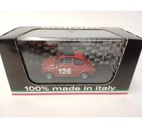 1:43 Brumm Fiat Abarth 595 Vallelunga 1965 Pinto R480 Auto Diecast Modellino