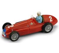 Brumm Model Compatibile con Alfa Romeo 158 Nino Farina 1950 N.2 Winner G.Britain GP World Champ.1:43 DIECAST BM0036BCH