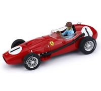 1:43 BRUMM Ferrari F1 Dino 246 #1 Winner British Gp 1958 Collins +Figure R069-CH