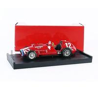 1:43 BRUMM Ferrari F1 375 Indianapolis #12 1952 A.Ascari Rookie Test Red R126B