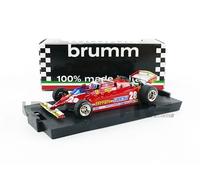 Brumm - R488 CH - Ferrari 126 CK Turbo con Driver - GP US 1981 - Scala 1/43 - Rosso